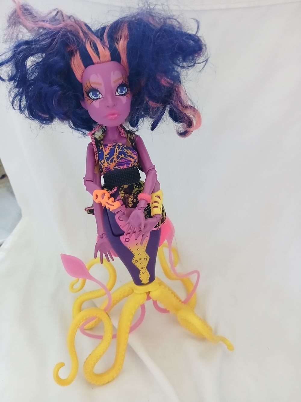 Monster High Doll Great Scarier Reef Mattel Kala Mer'ri Meri Merri Octopus Sea